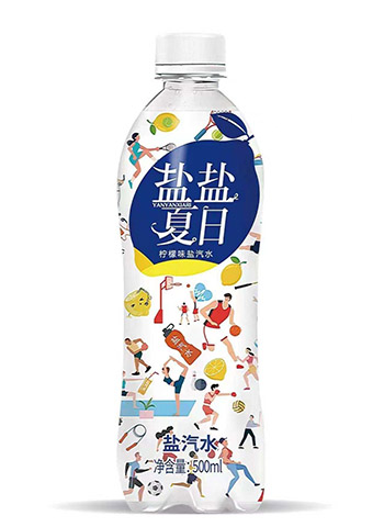 柠檬味盐汽水-500ml