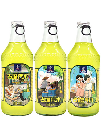 古城汽水-菠萝口味360ml*24瓶